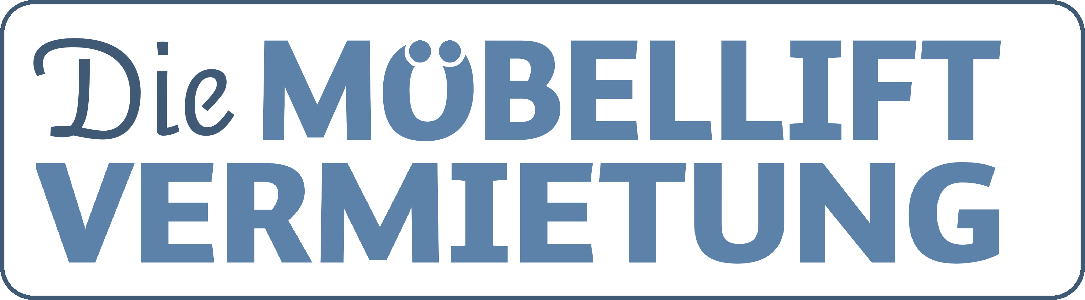 Die Möbellift Vermietung