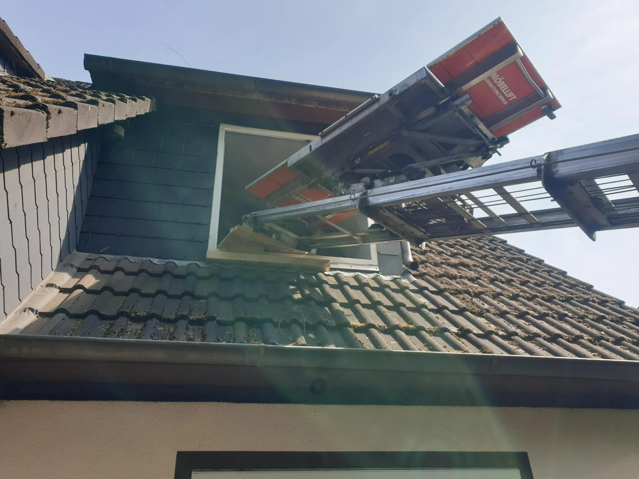 Möbellift für Dachgeschoss